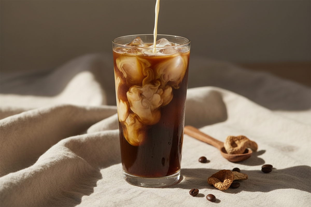 Iced Mushroom Coffee