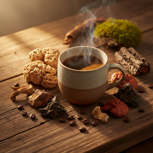 Mushroom Coffee Medium Roast — Focus, Energy & Calm