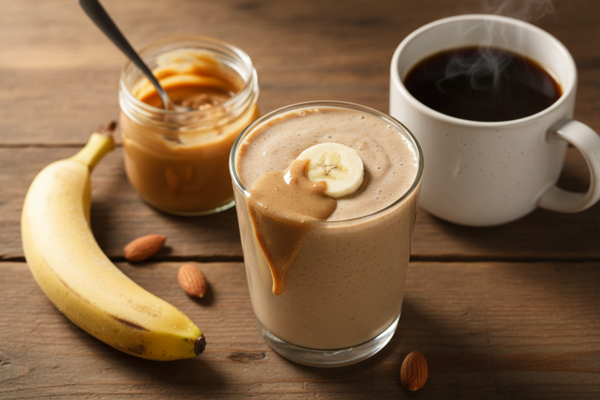Mushroom Coffee Smoothie